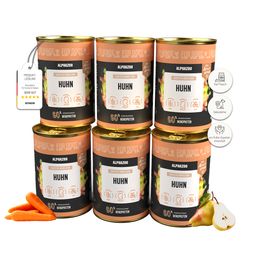 Monoprotein Huhn Nassfutter für Hunde