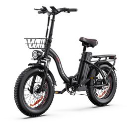 DRVETION CT20 PRO MAX Faltbares Elektrofahrrad mit 48V 20Ah Samsung-Akku