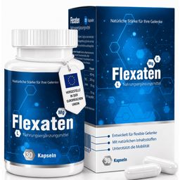 Flexaten – Glucosamin, MSM & Vitamin C – Nahrungsergänzungsmittel mit Schachtelhalm | 30 Kapseln