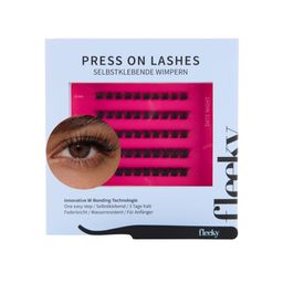 fleeky Pre Glued  Glam Press on Lashes – Date Night