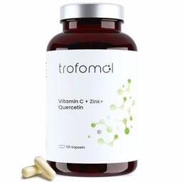 TROFOMOL Vitamin C + Zink + Quercetin, Immun Booster 3-in-1