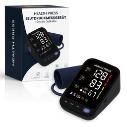 Health Press Blutdruckmessgerät Oberarm – Digitales Blutdruckmessgeraet mit Manschette