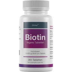 EXVital® Biotin Tabletten für Haare, Haut und Fingernägel hochdosiert