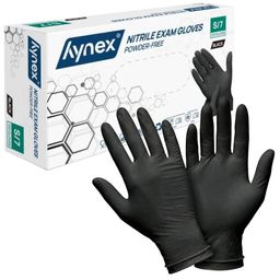 Hynex Nitrilhandschuhe schwarz 3,5g puderfrei Einweghandschuhe