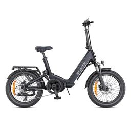 ENGWE L20 3.0 Pro Faltbares Elektrofahrrad mit 250-W-Mittelmotor und 48-V-15-Ah-Akku
