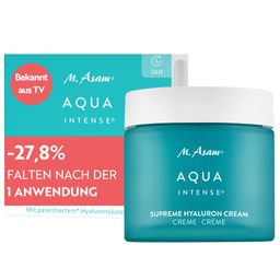 M ASAM, Supreme Hyaluron Gesichtscreme AQUA INTENSE