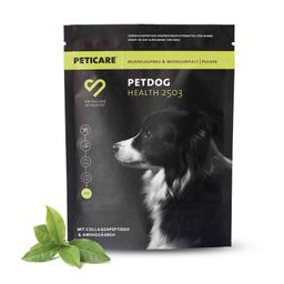 Peticare Muskulatur & Aktiv Pulver-Mix für Hunde, unterstützt Muskelaufbau & Beweglichkeit