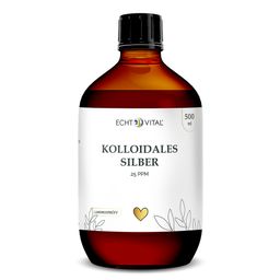 Echt Vital Kolloidales Silber 25 ppm