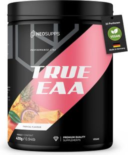 Neosupps EAA Pulver Tropical, 430g, hochdosiert 10.300mg EAAs pro Portion