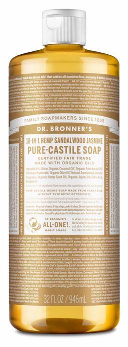 Dr. Bronner's Flüssigseife Sandelholz Jasmin