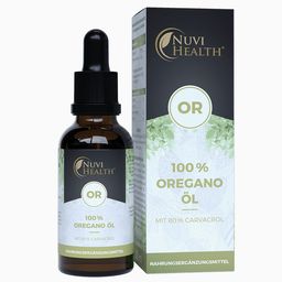 Nuvi Health Oregano Öl- 80% Carvacrol - 100% ätherisches Oreganoöl aus Frankreich
