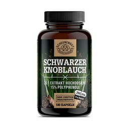 Schwarzer Knoblauch - Knoblauch Kapseln Hochdosiert- SAC Stark DE SCHEUNENGUT® 180 Kapseln