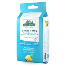 Aleva Naturals Bamboo Baby Feuchttücher für die Reinigung von Zähnen & Zahnfleisch
