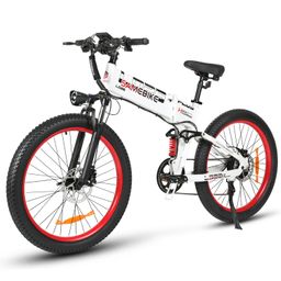 SAMEBIKE LO26Plus Faltbares Elektrofahrrad mit 48V 15Ah Akku