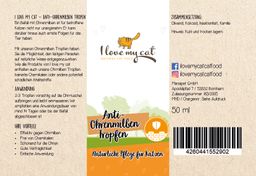 I love my cat hochwertiges Pflegeprodukt für Katzen - Anti-Ohrenmilben Tropfen
