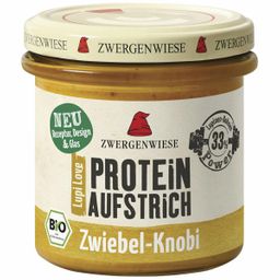 Zwergenwiese Protein Aufstrich Zwiebel Knobi glutenfrei