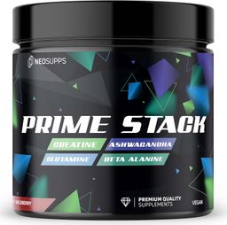Neosupps Prime Stack Wildberry, 450g, Training Supplement, Multi Aminosäuren Pulver