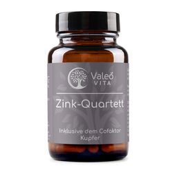 Valeo Vita® Zink-Quartett + Kupfer Kapseln - 30 mg