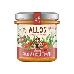Allos Hofgemüse REINHARDS RUCOLA KIRSCHTOMATE Brotaufstrich