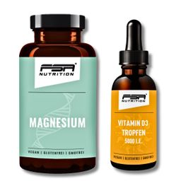 FSA NUTRITION Magnesium, Vitamin D3