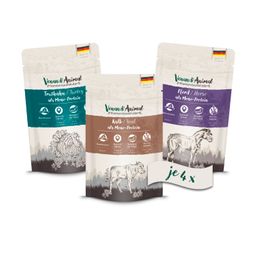 Venandi Animal - Probierpaket - Pferd, Kalb, Truthahn