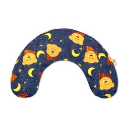 Theraline Nackenkissen mittel Traumbär Blau