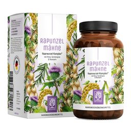 Haar Komplex schöne Haare Aminosäuren Pflanzenextrakte 120 vegane Kapseln Rapunzelmähne NATURTREU®