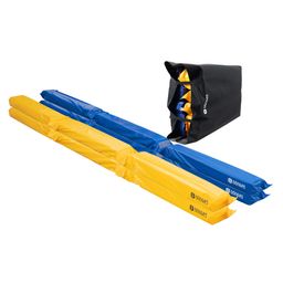 Pferdegasse gefülltes Set mit vier Balken à 300 x 17 x 10 cm