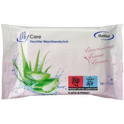 MyCare feuchter Waschhandschuh, unsteril, 15x23cm