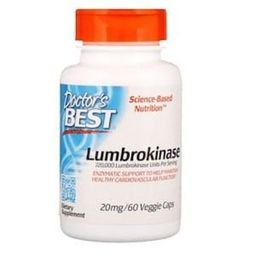 Doctor's Best Lumbrokinase 20 mg