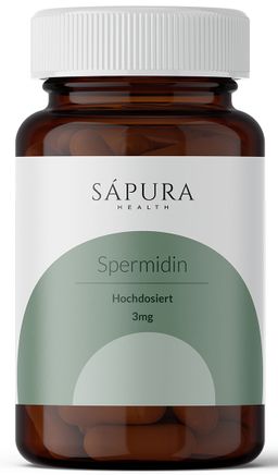 Spermidin Kapseln 3mg | Hochdosiert | SAPURA®