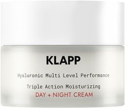 Klapp, Hyaluronic Multi Level Performance Triple Action Moisturizing Day + Night Cream
