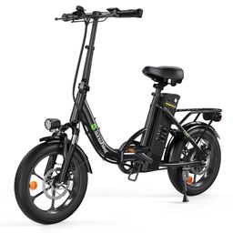 isinwheel U4 Elektrofahrrad mit 36V 10,4Ah Akku