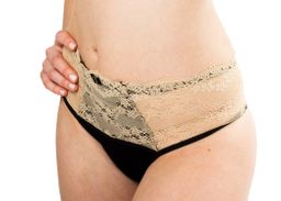 MYSANITY® Postpartum Unterhose Tanga aus Bambus Mokka