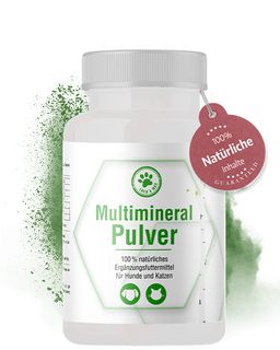 Multimineral Pulver für Hunde und Katzen - 150g