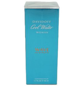 Davidoff Cool Water Woman Wave Eau de Toilette Spray 50 ml