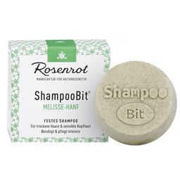 Rosenrot Naturkosmetik - ShampooBit® - festes Shampoo Melisse-Hanf