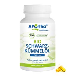 APOrtha® Bio-Schwarzkümmelöl Kapseln - 500 mg