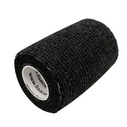 LisaCare selbsthaftende Bandage - Schwarz - 7,5cm x 4,5m