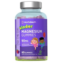 Horbaach Magnesium 90mg Gummibärchen für Kinder