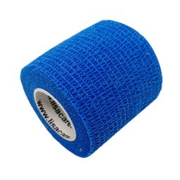 LisaCare latexfreier Pflasterverband - Blau - 5cm x 4,5m