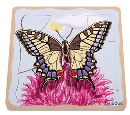 Beleduc Lagen-Puzzle Schmetterling