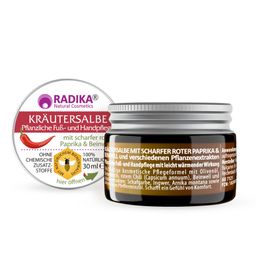 Bioherba Kräutersalbe mit scharfer roter Paprika und Beinwell