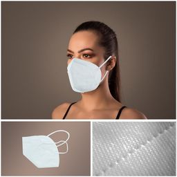 Rosimask FFP2 -10 Stück - Weiß - Premium