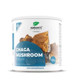 Nature's Finest Chaga Pilzpulver, Pulver 125 g