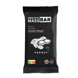HealthyMASS-BAR | Zunehm-Riegel | Peanut