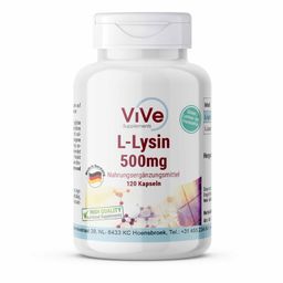 Vive Supplements | L-Lysin 1000mg