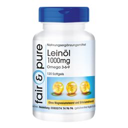 fair - pure | Omega 3 - 6 - 9 - Leinöl 1000mg