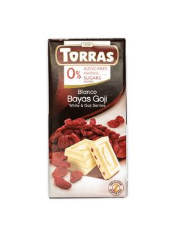 Torras White&Goji Berries Chocolate