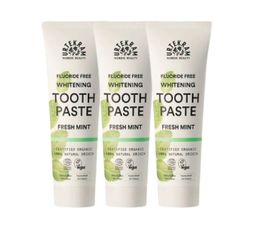 Urtekram Zahncreme Fresh Mint Whitening Zahnpasta ohne Fluorid